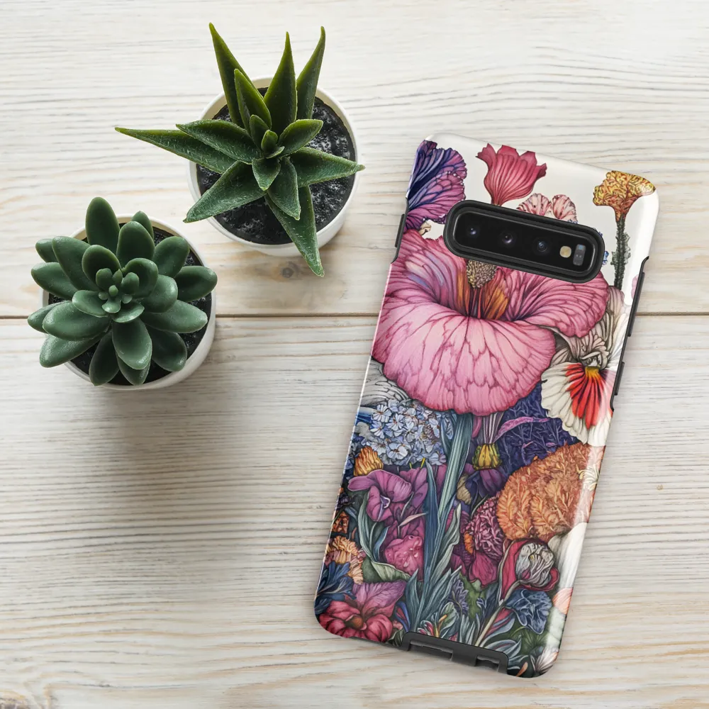 Blooming Opulence | Phone Case |  S10 Plus | Tough Case | Glossy