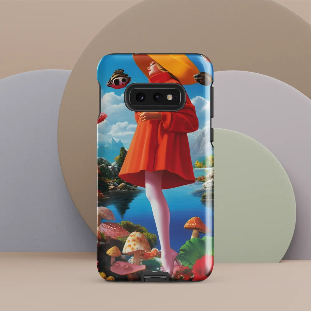 Dreamscape in Orange and Blue