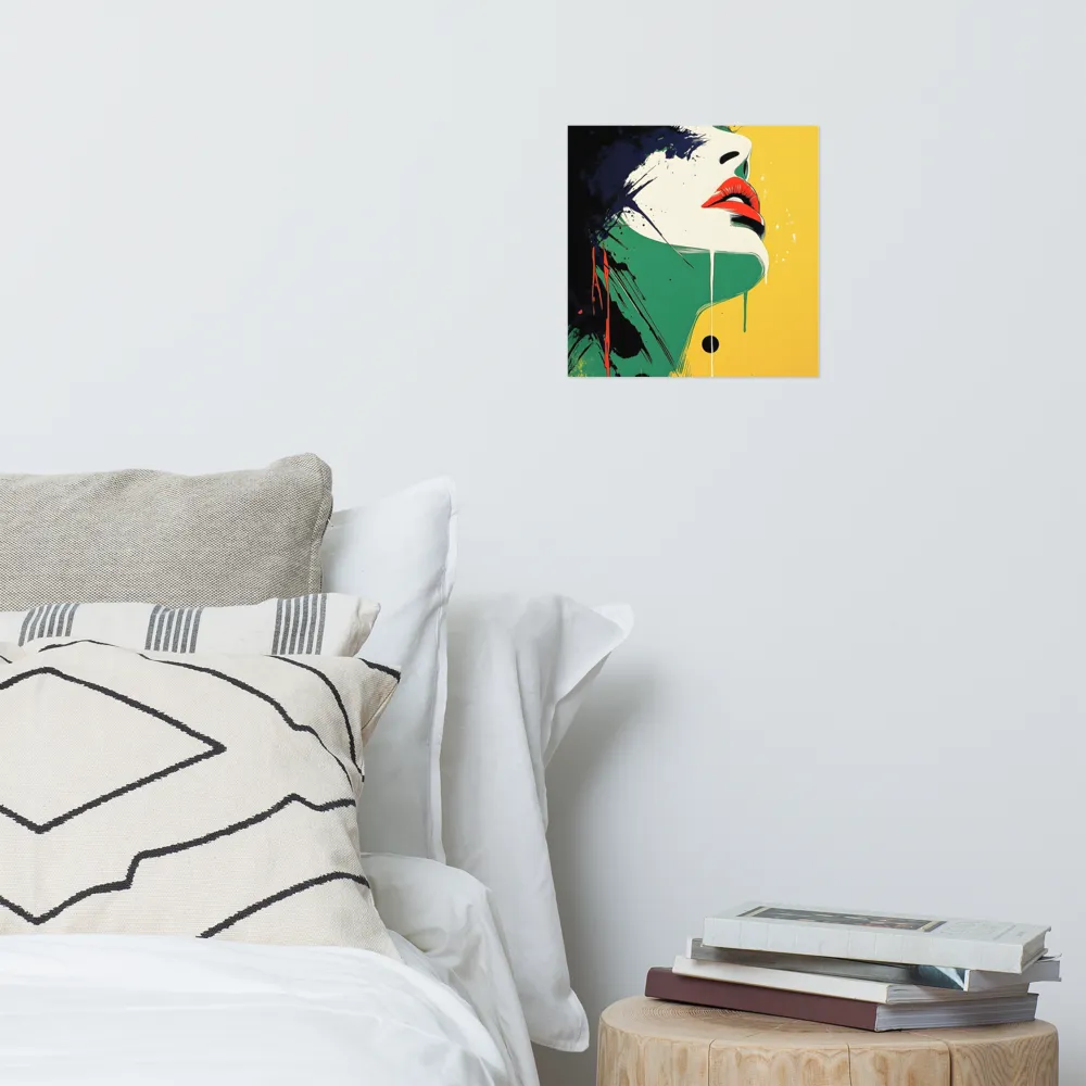 Bold Reflections: A Pop Art Portrait | Poster | 12″×12″