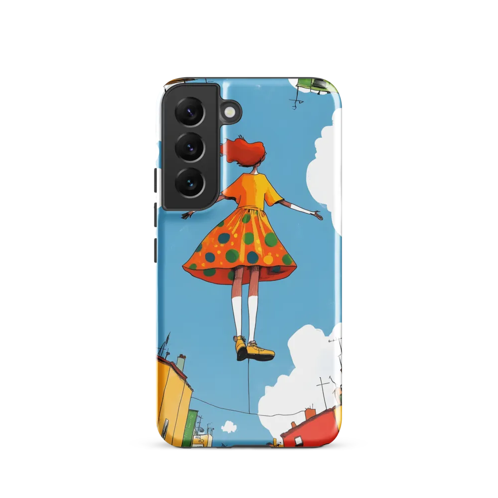 Floating Dreams in a Colorful Sky