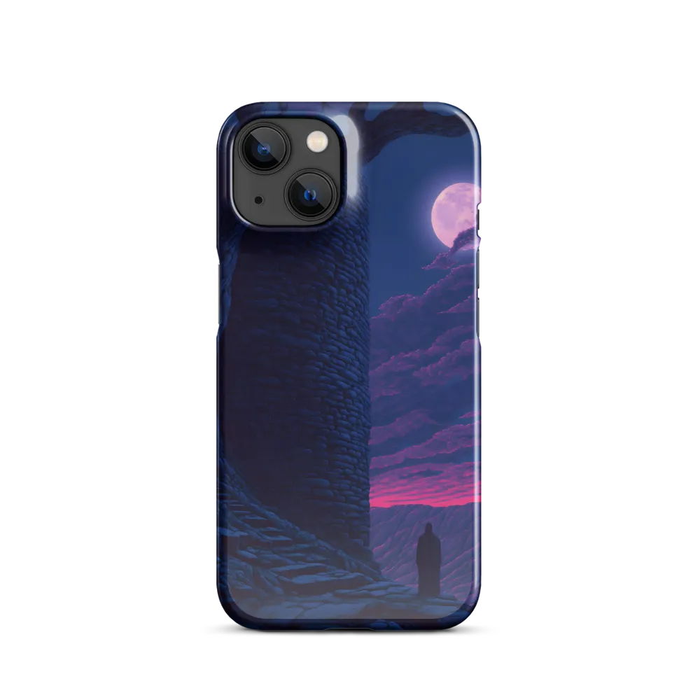 Moonlit Solitude | Phone Case |  14 | Snap Case | Glossy