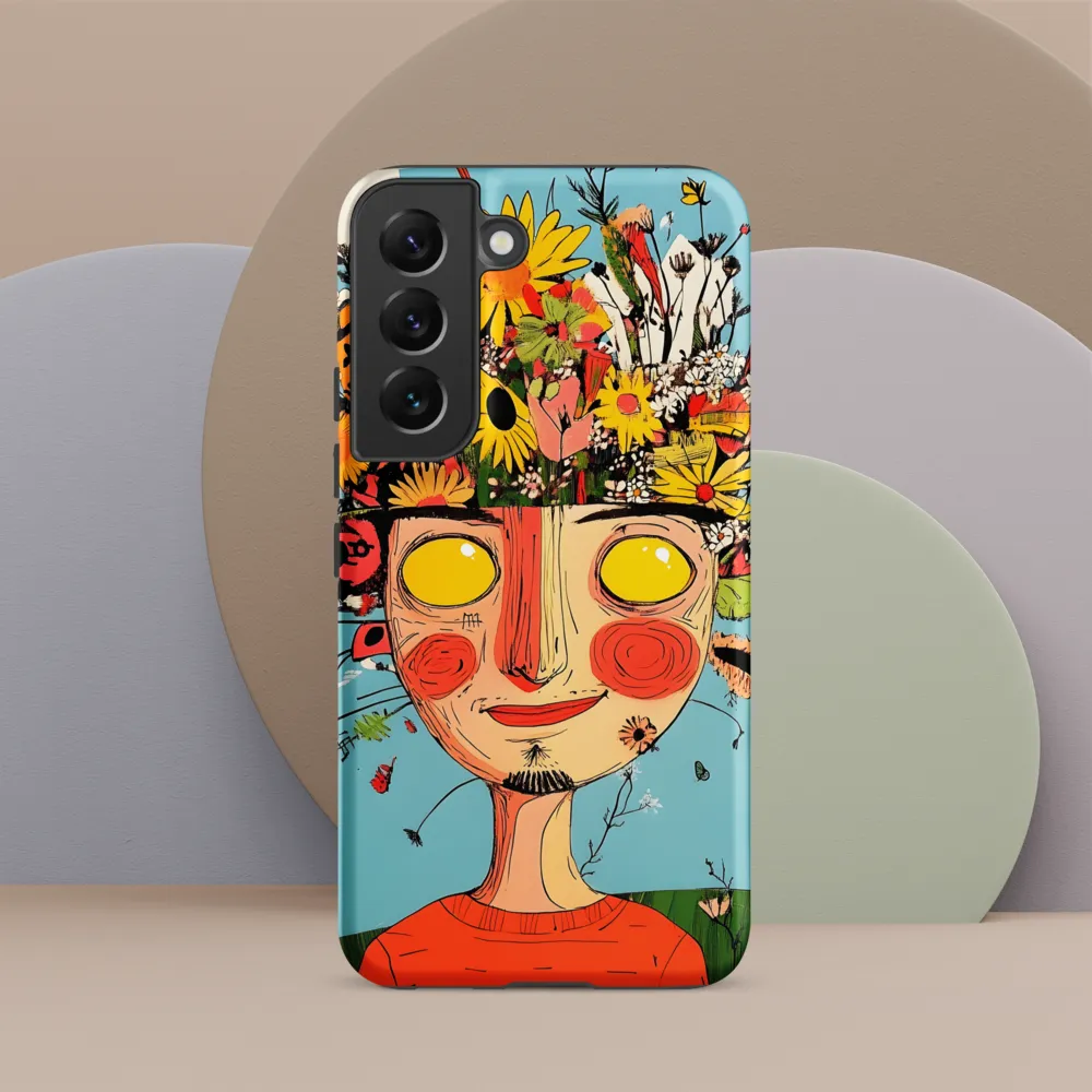 Whimsical Bloom | Phone Case |  S22 | Tough Case | Matte