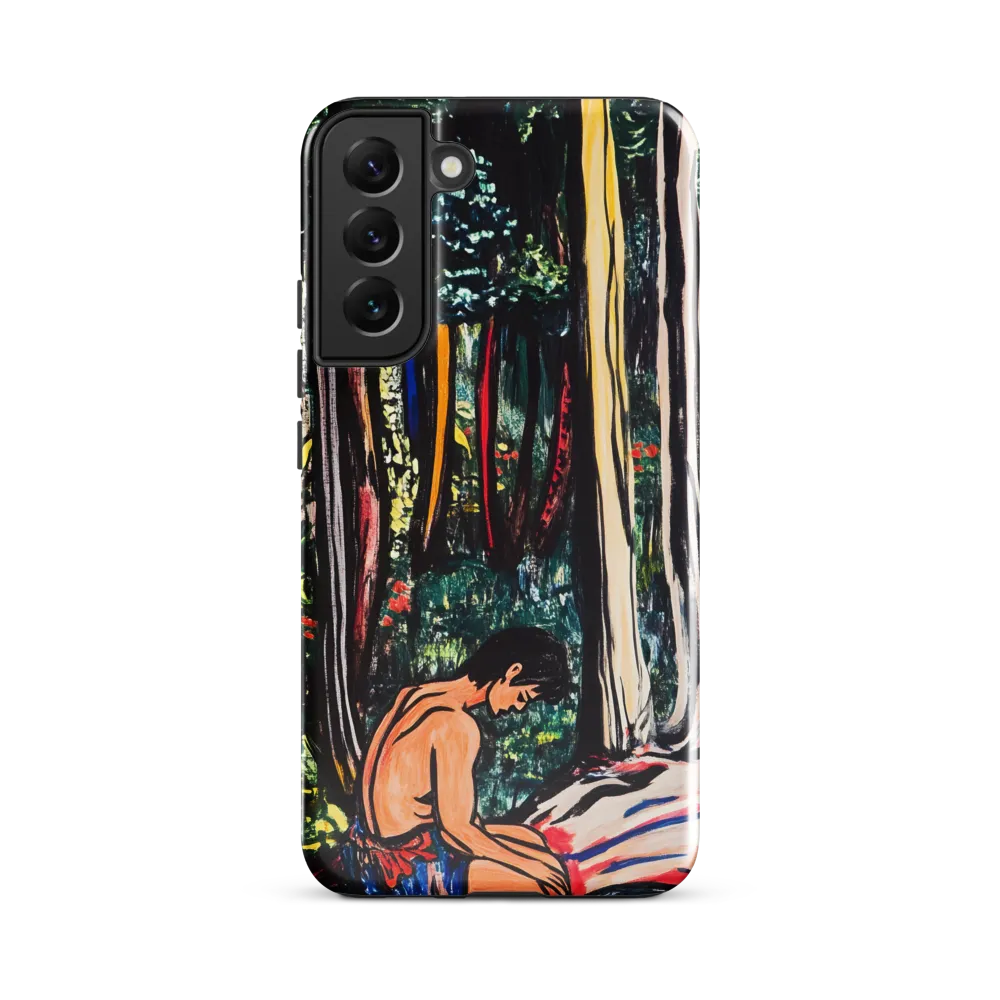 Contemplation in Nature | Phone Case |  S22 Plus | Tough Case | Glossy