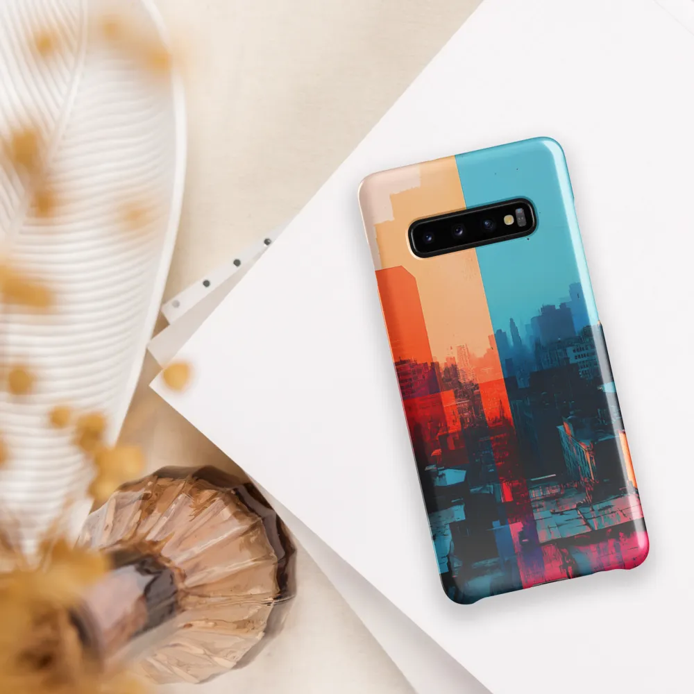 Urban Fusion: A Symphony of Color | Phone Case |  S10 Plus | Snap Case | Glossy