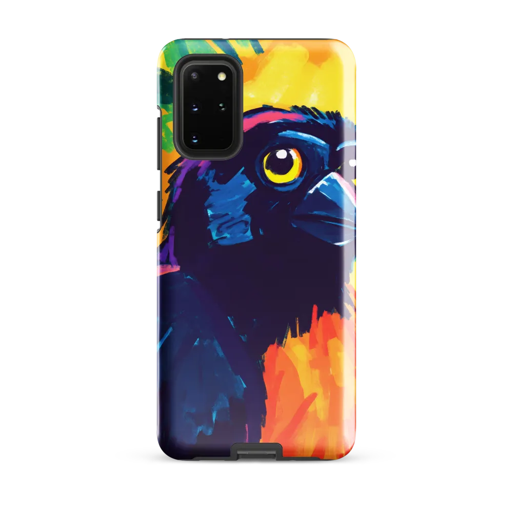 Vivid Avian Encounter