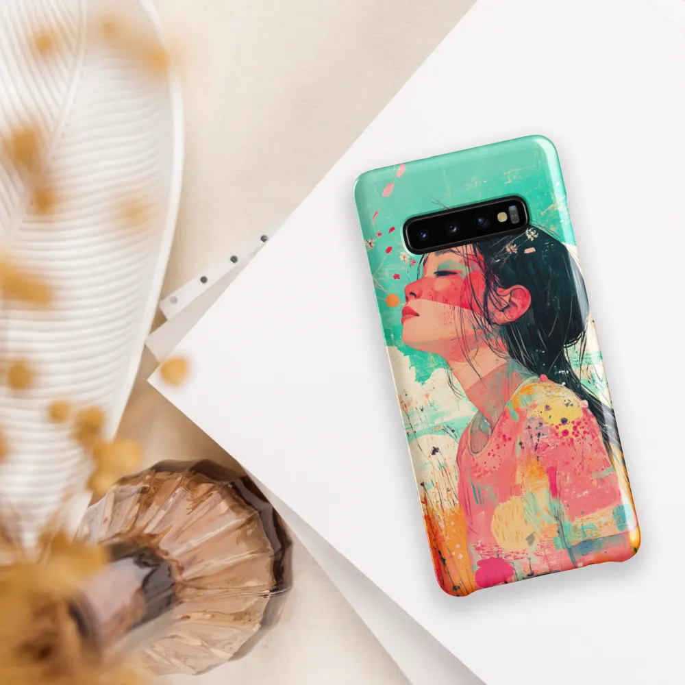 Breathe in Nature | Phone Case |  S10 Plus | Snap Case | Glossy