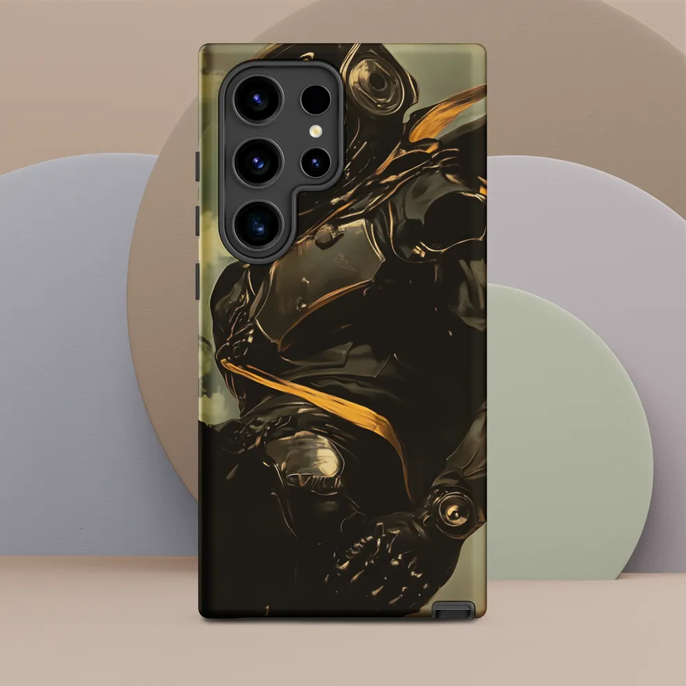 Ethereal Explorer: The Enigmatic Astronaut | Phone Case |  S24 Ultra | Tough Case | Matte