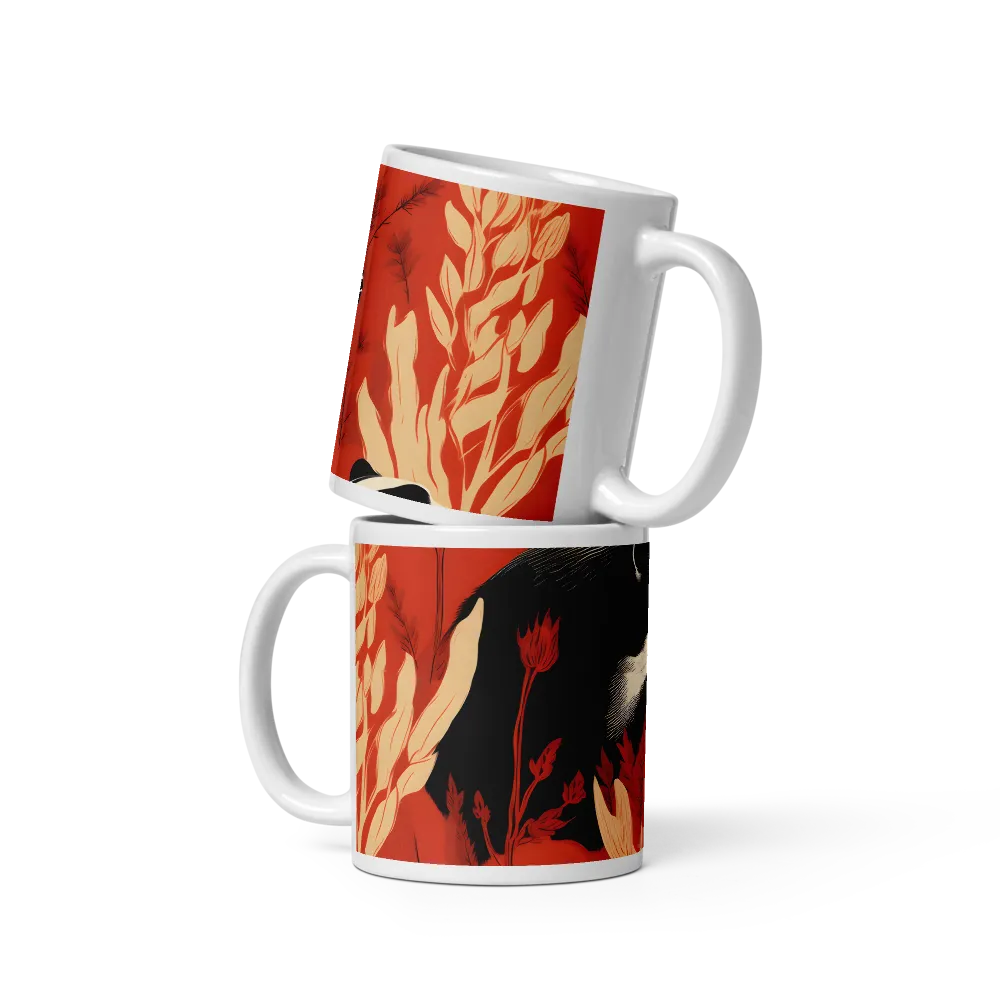 Whimsical Badger Dance | Mugs | Multiple Sizes & Colors