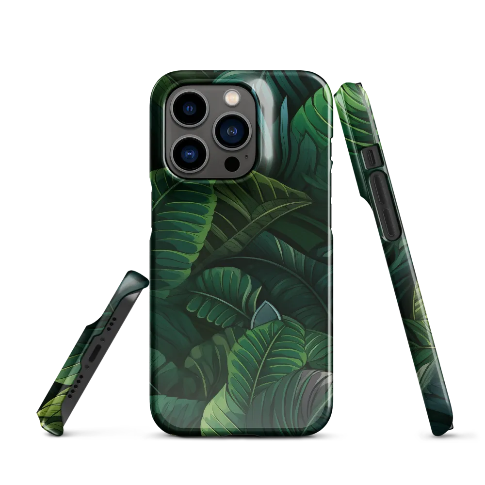 Lush Canopy: A Tropical Foliage Study