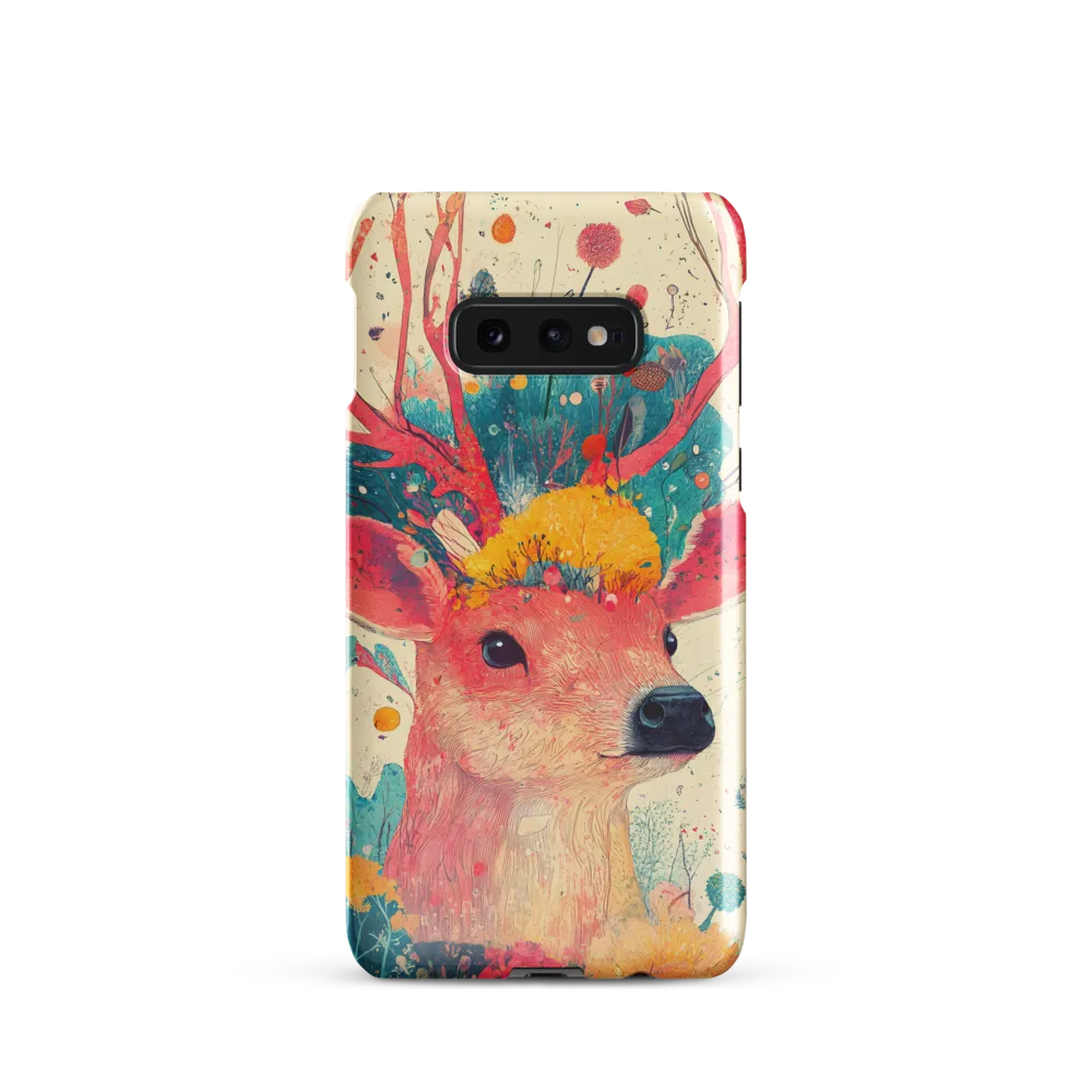 Whimsical Harmony: A Deer in Bloom
