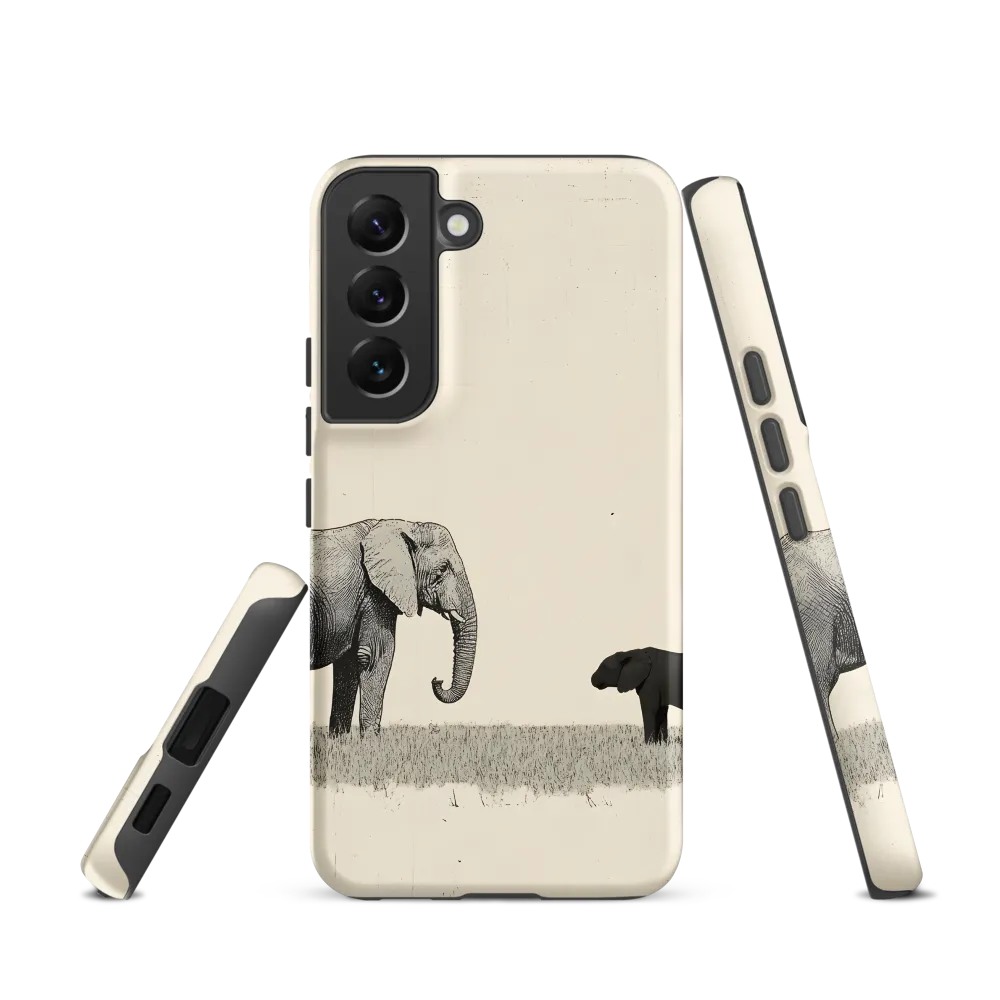 Contrasting Companions | Phone Case |  S22 | Tough Case | Matte