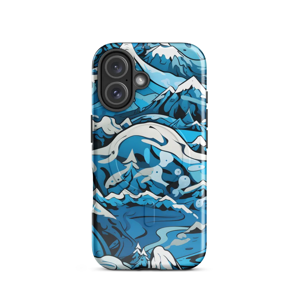 Frozen Harmony: A Blue Mountain Odyssey