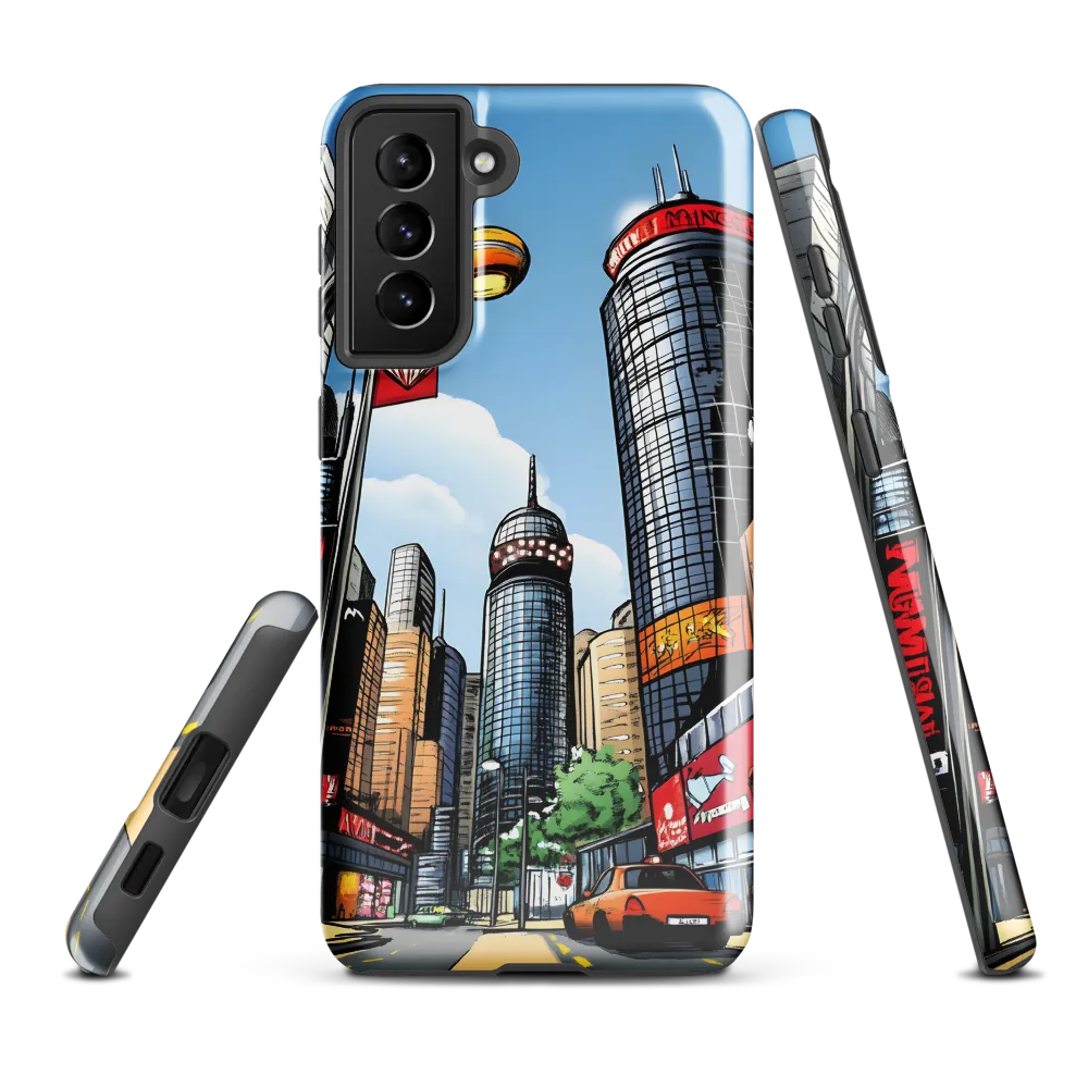 Urban Pulse: A Comic Cityscape