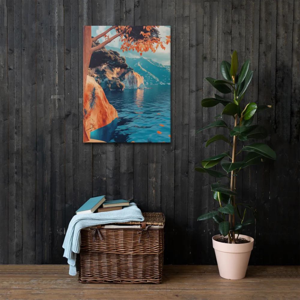 Elysian Waterscape | Thin Canvas | 24″×32″