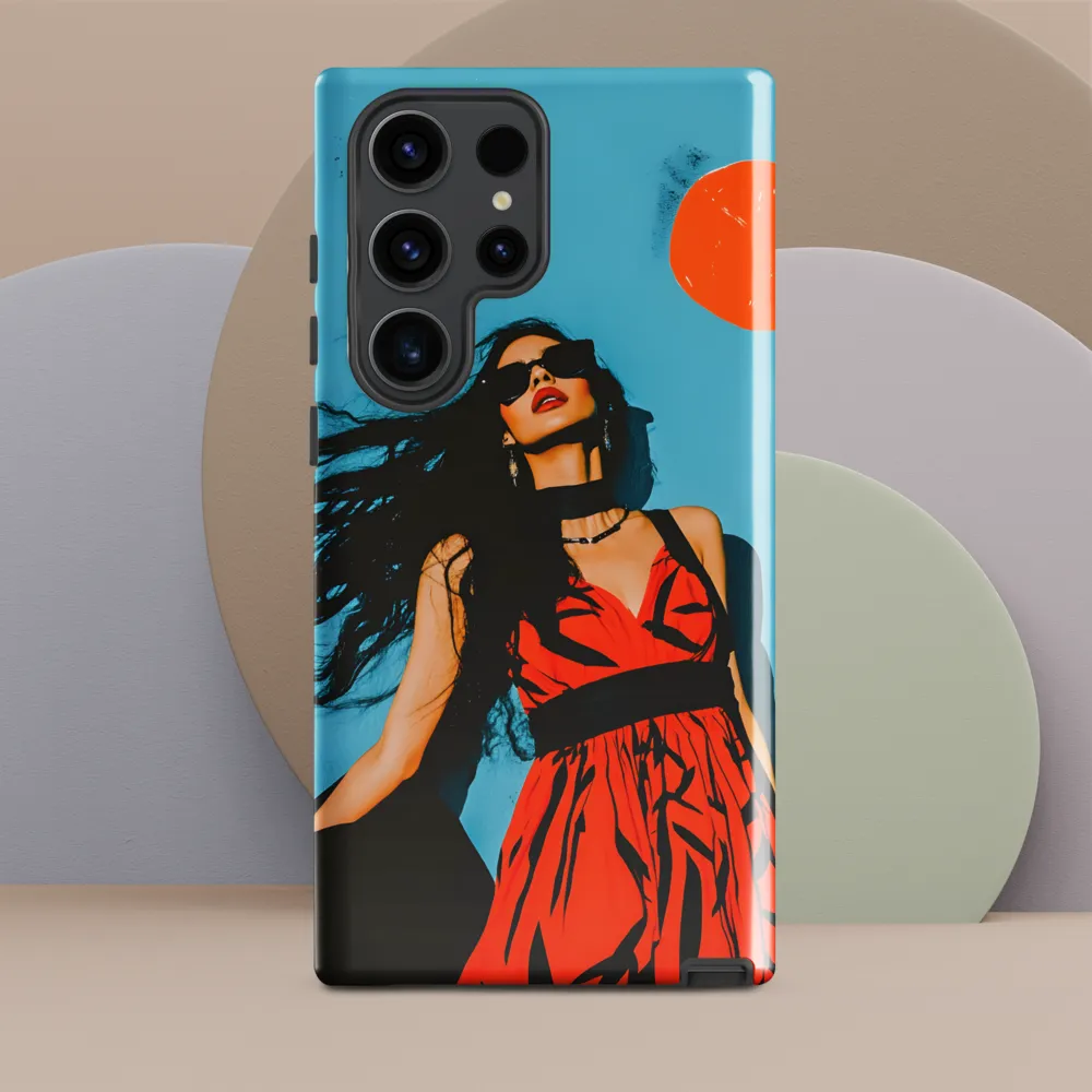 Sunset in Fashion: A Modern Portrait