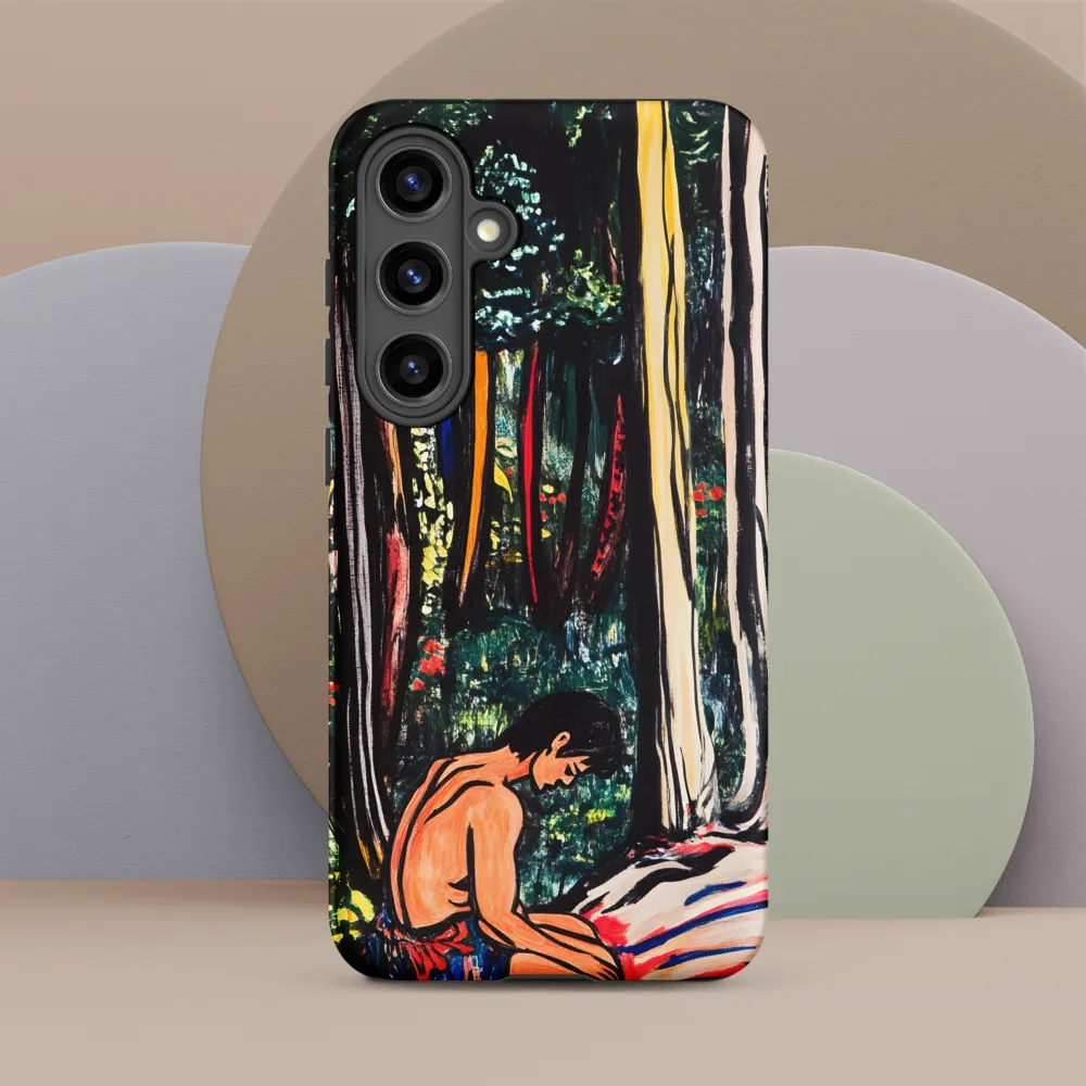 Contemplation in Nature | Phone Case |  S24 Plus | Tough Case | Matte