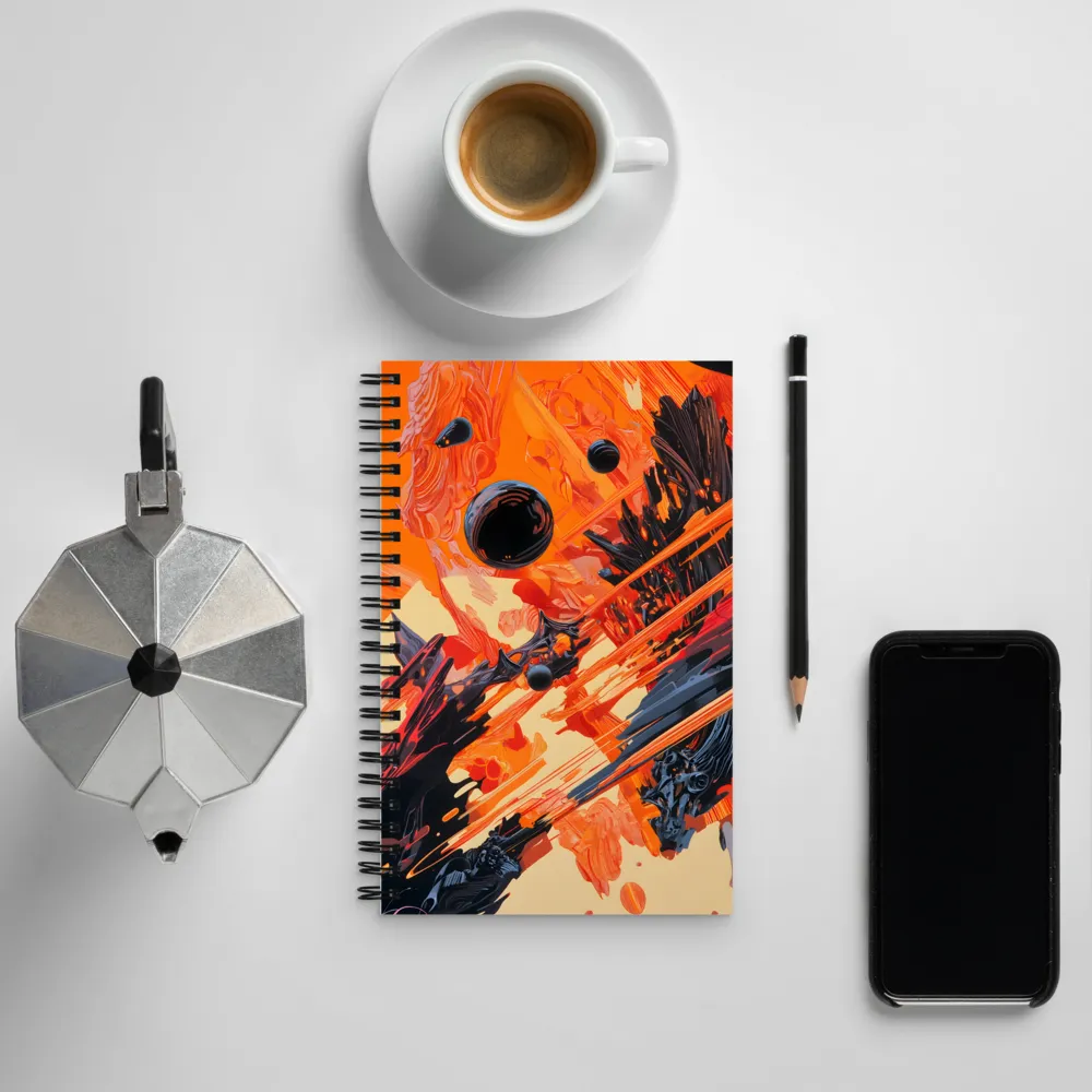 Cosmic Dynamics | Spiral Notebook