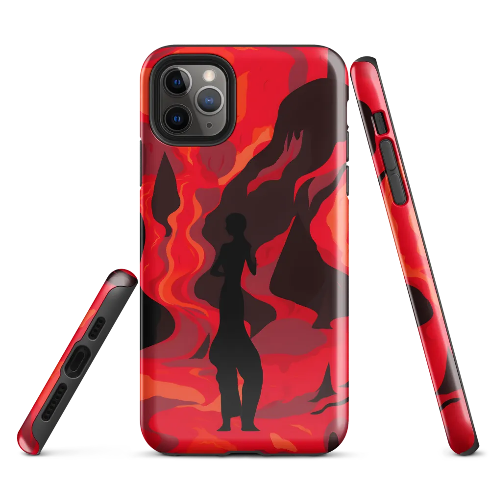 Inferno's Embrace | Phone Case |  11 Pro Max | Tough Case | Glossy