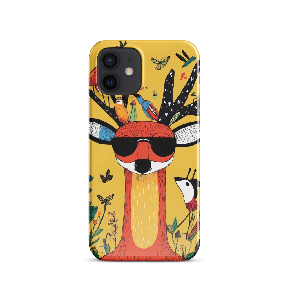 Playful Deer with Sunglasses