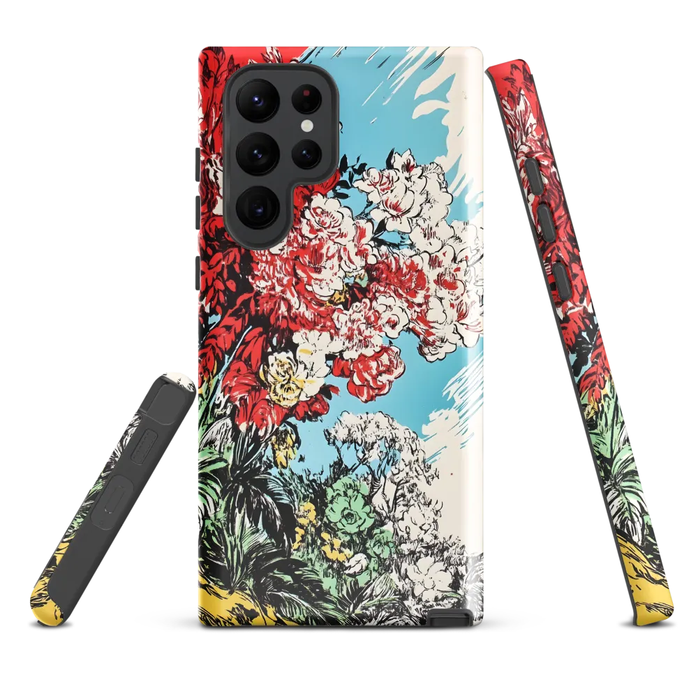 Floral Symphony in Bold Colors