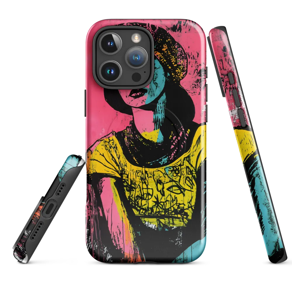 Urban Elegance: A Graffiti Portrait