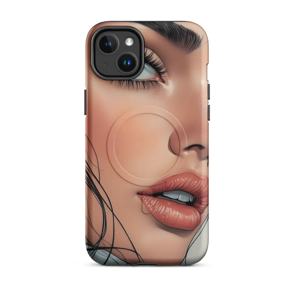 Iris & Skin — Close-Up Portrait