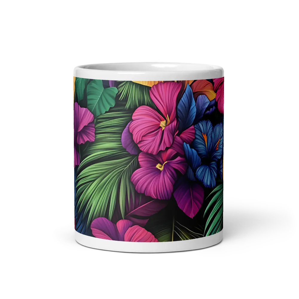 Tropical Symphony | Mug with White inside | 11 oz