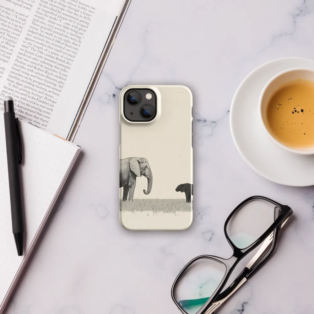 Contrasting Companions | Phone Case |  13 Mini | Snap Case | Glossy