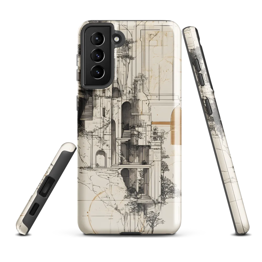 Ethereal Architectures | Phone Case |  S21 Plus | Tough Case | Glossy