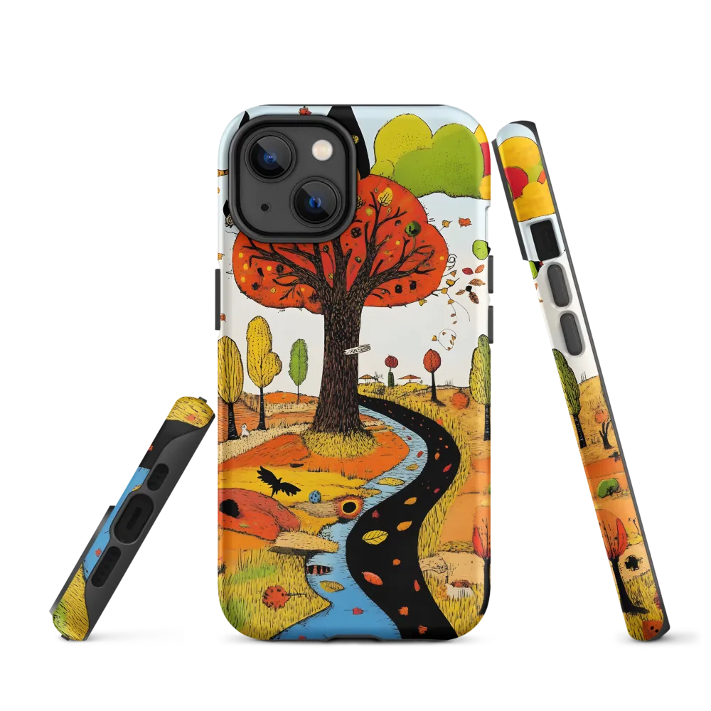 Whimsical Autumn Journey | Phone Case |  14 | Tough Case | Matte