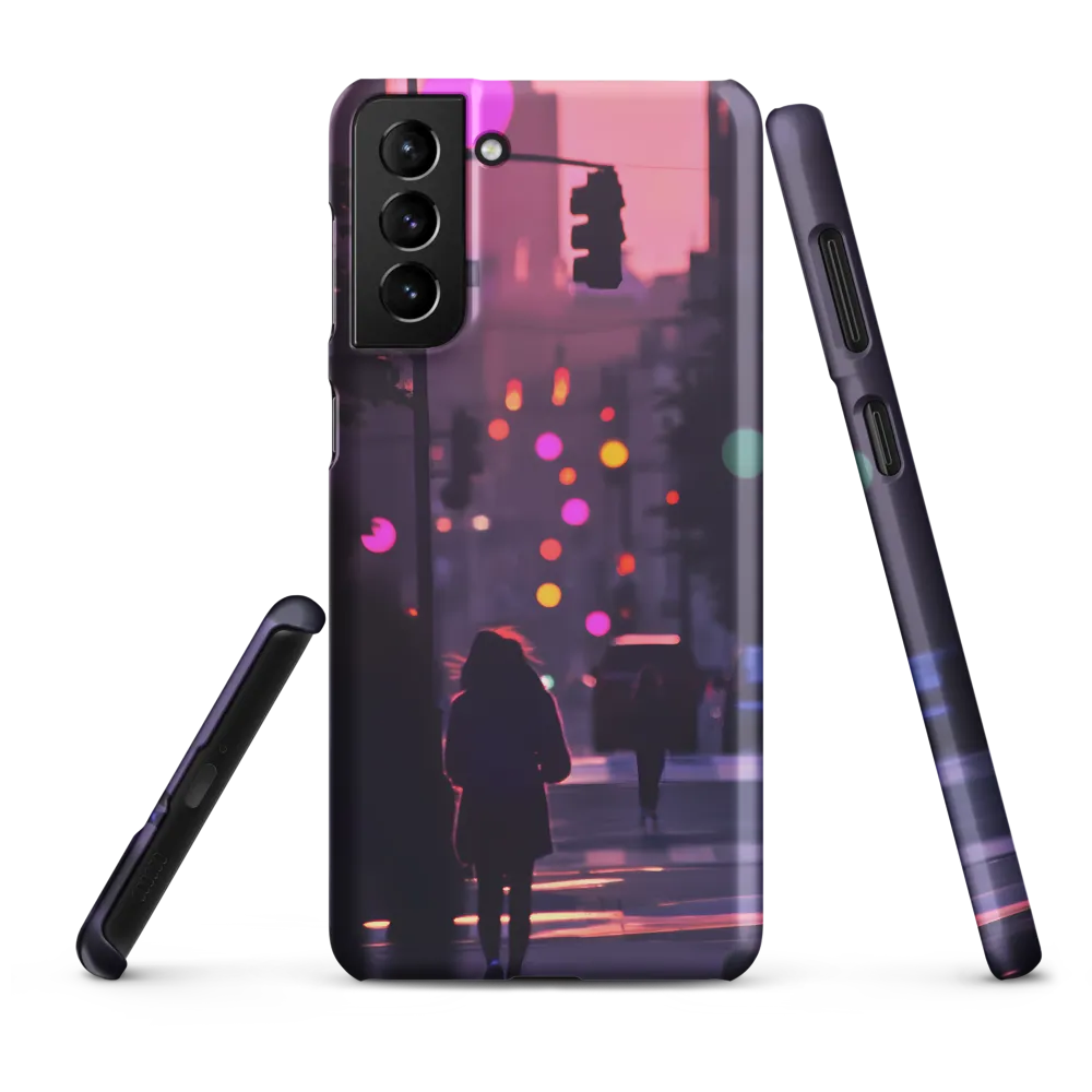 City Silhouettes at Dusk | Phone Case |  S21 Plus | Snap Case | Matte