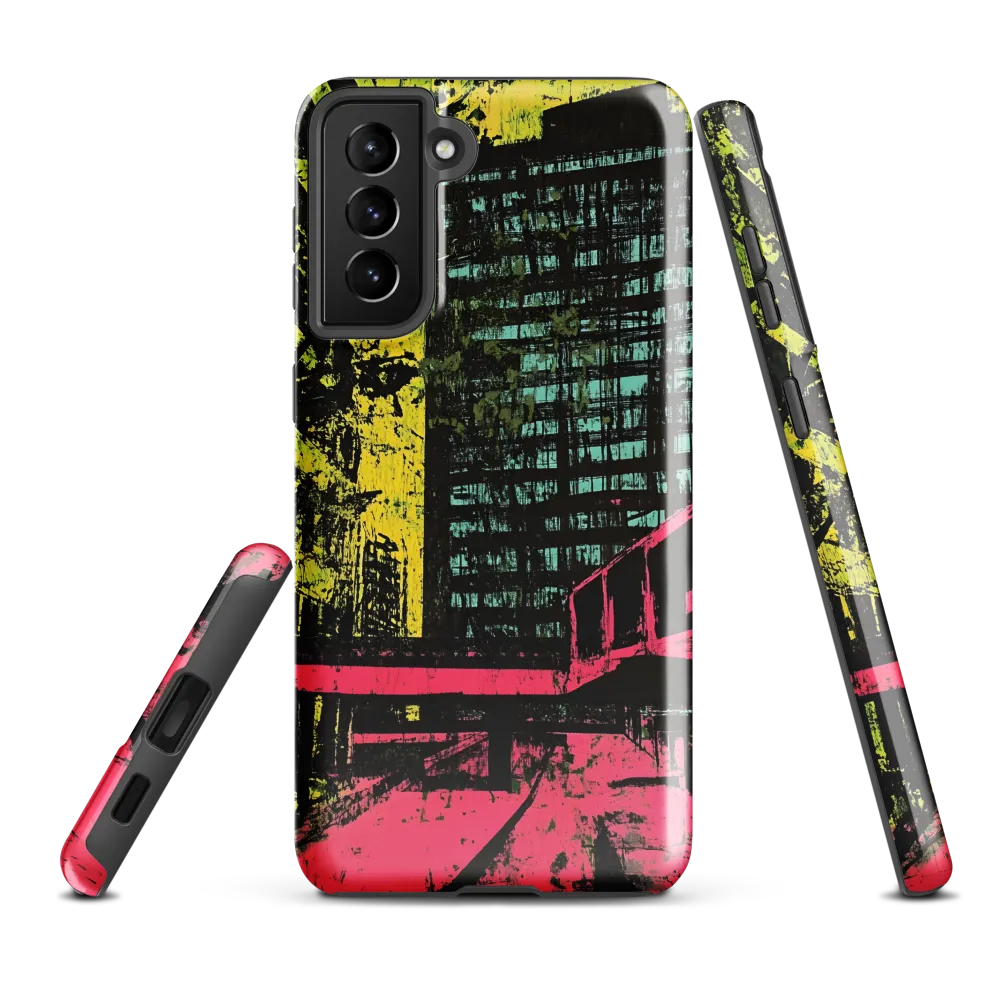 Neon Urbanity | Phone Case |  S21 Plus | Tough Case | Glossy