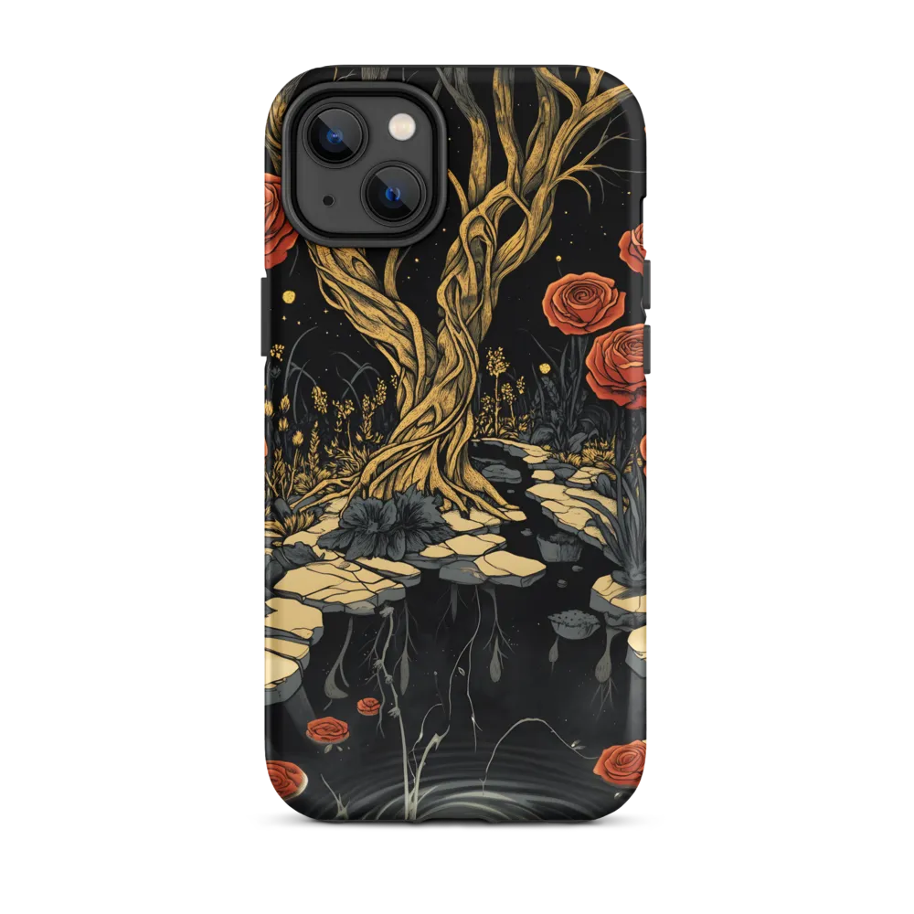 Whispers of the Enchanted Garden | Phone Case |  14 Plus | Tough Case | Matte