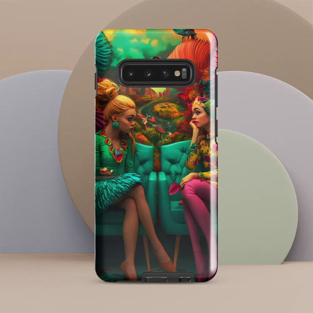 Whimsical Conversations | Phone Case |  S10 Plus | Tough Case | Glossy