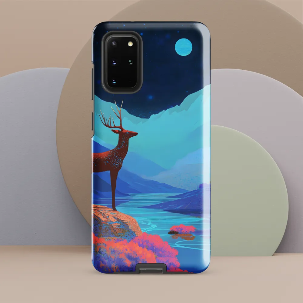 Cosmic Serenity: The Starlit Stag