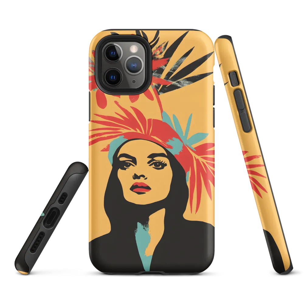 Tropical Elegance | Phone Case |  11 Pro | Tough Case | Matte