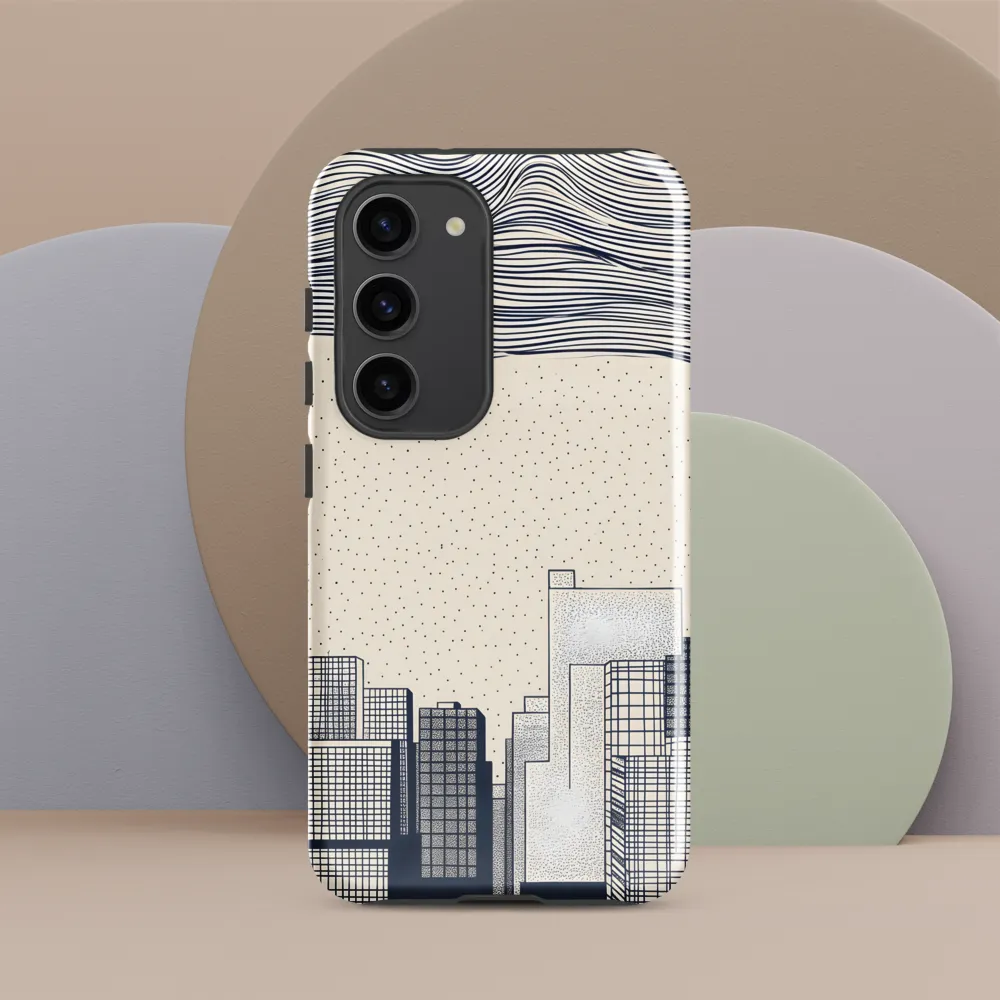 Urban Patterns: A Minimalist Skyline