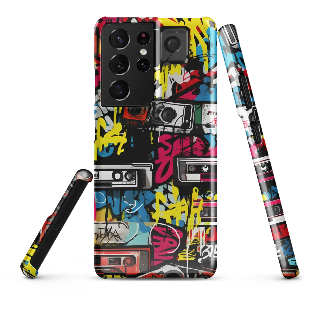 Urban Nostalgia: A Retro Cassette Explosion