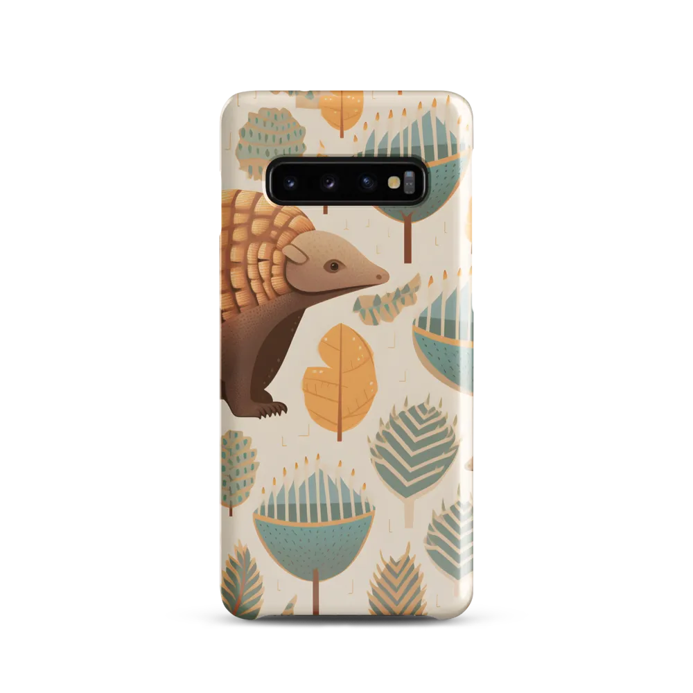 Pangolins in a Whimsical Habitat