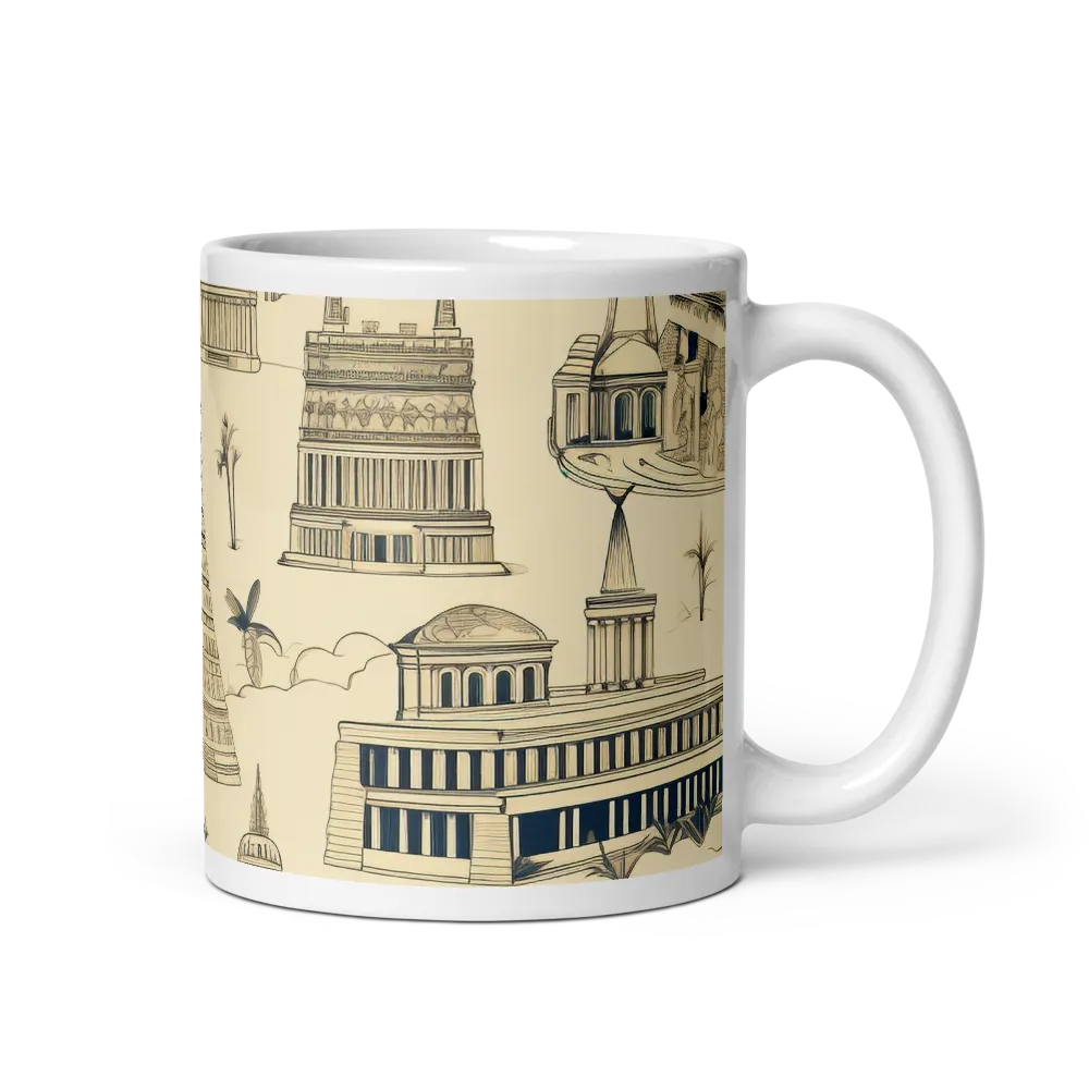 Architectural Odyssey | Mug with White inside | 11 oz