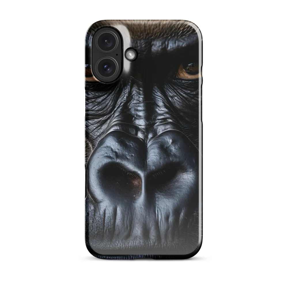 Gaze of the Wild: A Gorilla's Portrait