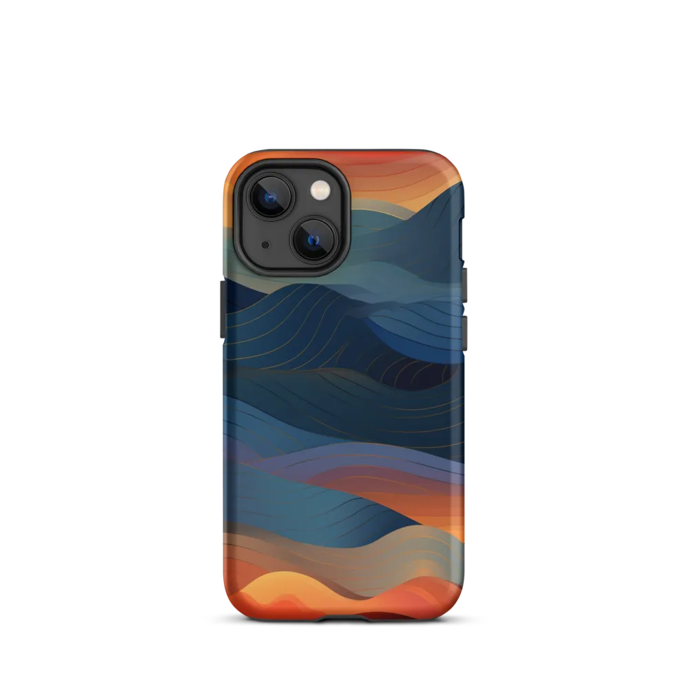 Harmonious Waves at Dusk