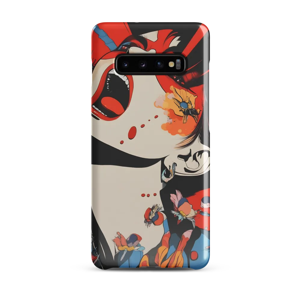 Vibrant Expression | Phone Case |  S10 Plus | Snap Case | Glossy