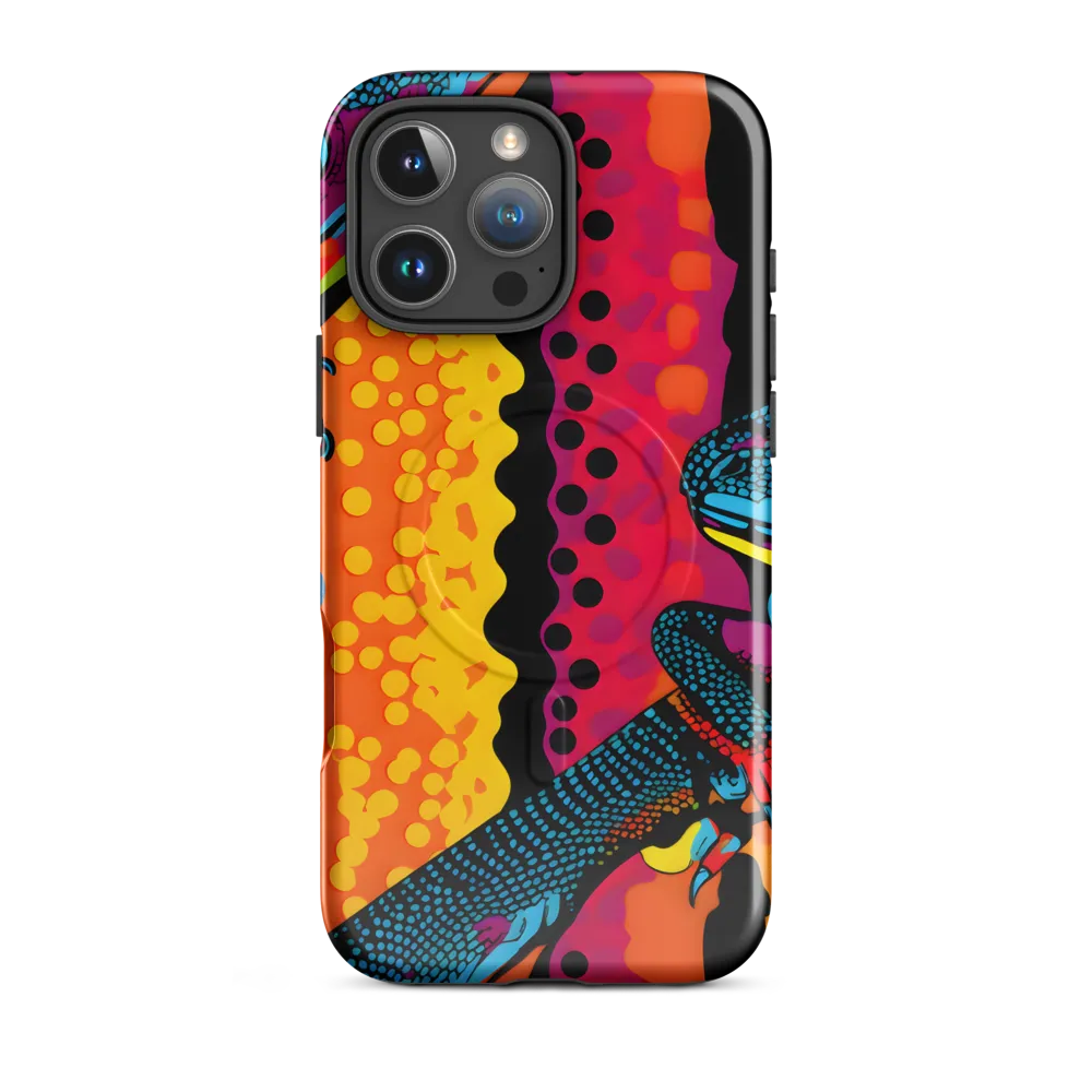 Colorful Encounters: The Playful Geckos