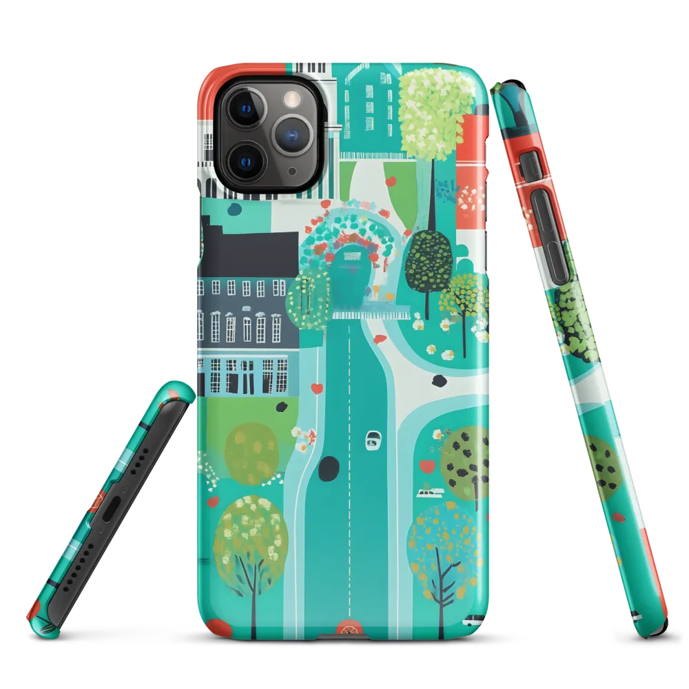 A Colorful Urban Symphony | Phone Case |  11 Pro Max | Snap Case | Glossy