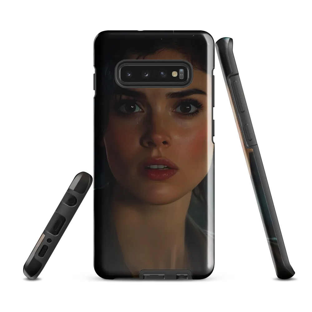 Gaze of Intensity | Phone Case |  S10 Plus | Tough Case | Glossy