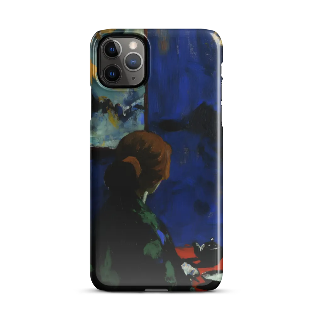 Contemplation Under the Night Sky | Phone Case |  11 Pro Max | Snap Case | Glossy