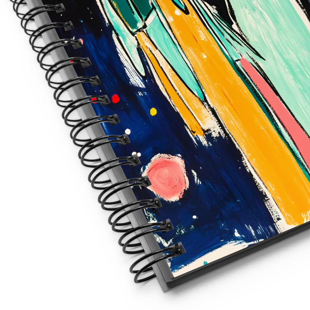 Playful Exploration of the Cosmos | Spiral Notebook