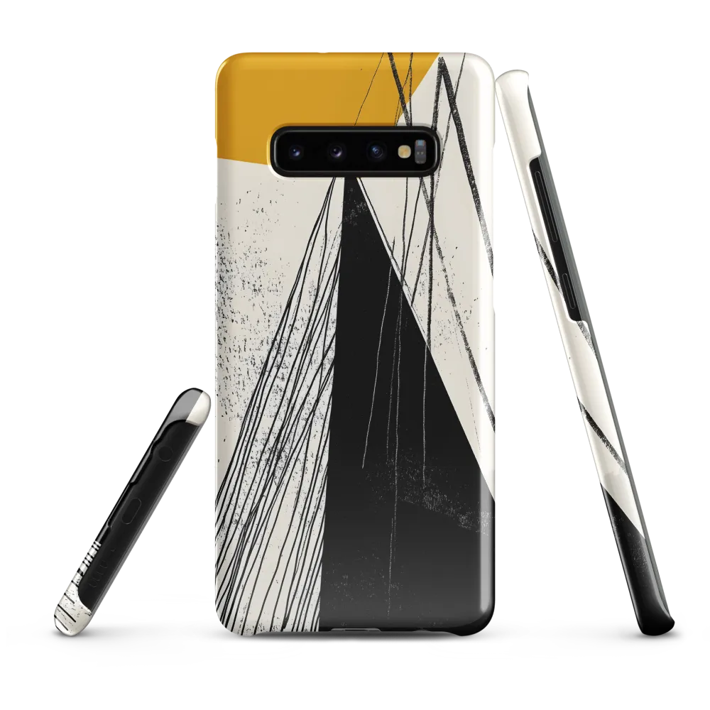 Tension in Geometric Forms | Phone Case |  S10 Plus | Snap Case | Glossy