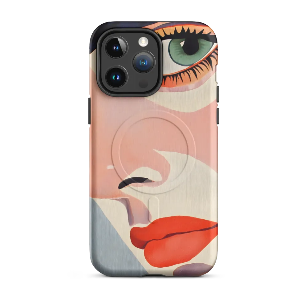 Captivating Gaze | Phone Case |  14 Pro Max | MagSafe® Tough Case | Matte
